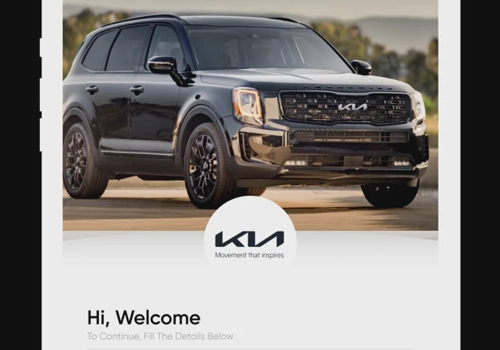 Mobile App Development Package Example: KIA Motors - Paint App