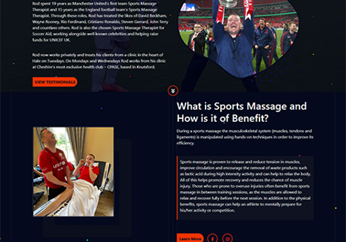 Web Design Package Example: Website design and development