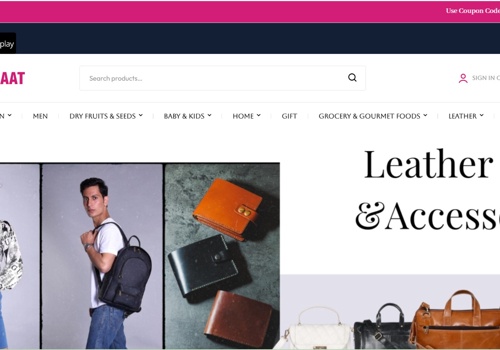 E-Commerce Development Package Example: Merahaat E-commerce Website