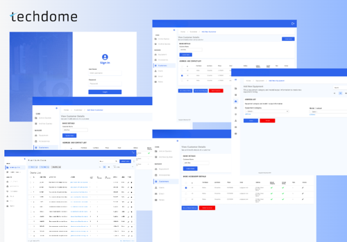 UX/UI Design Package Example: Comprehensive Application for Cooling/Heating