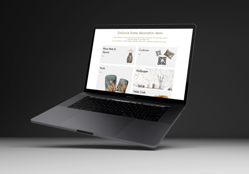 Search Engine Optimization Package Example: SEO for home decoration company