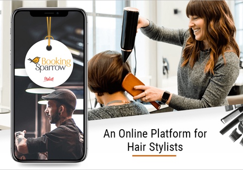 Mobile App Development Package Example: Booking Sparrow - On Demand Stylish Booking