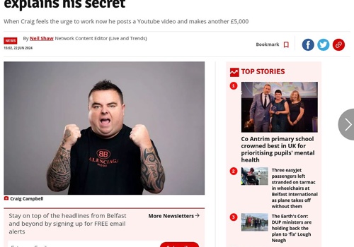 Branding Package Example: PERSONAL BRANDING FOR ENTREPRENEUR CRAIG CAMPBELL