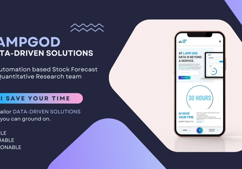 UX/UI Design Package Example: LampGod