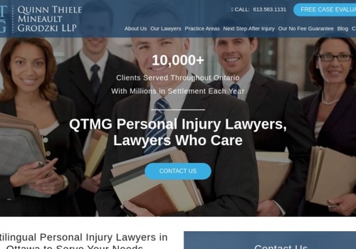 Digital Strategy Package Example: QTMG Website and SEO