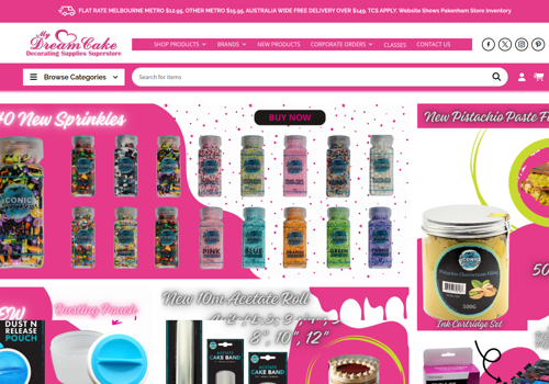 Search Engine Optimization Package Example: SEO Enhancement for My Dream Cake