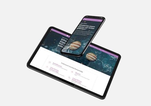 Web Design Package Example: Astrolog Web Design