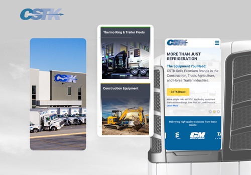 Web Design Package Example: Thermo King Central States website rebuild