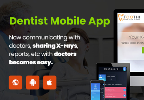 Mobile App Development Package Example: DENTIST MOBILE APPLICATION
