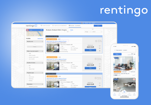 Mobile App Development Package Example: Rentingo - Transforming Long-Term Rentals Through
