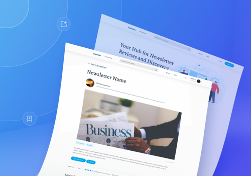 Web Development Package Example: Platform for Newsletter Writers