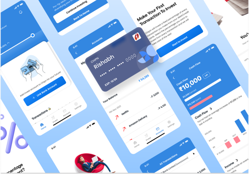 UX/UI Design Package Example: Chipn : Mobile App Design