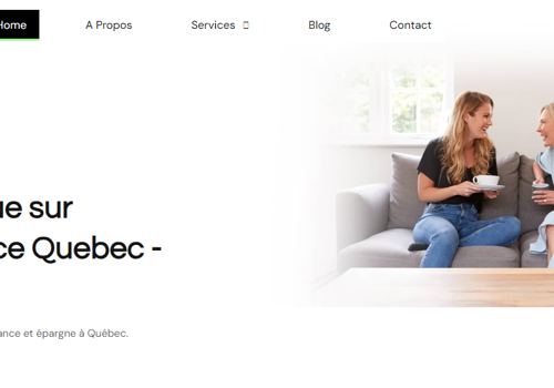 Search Engine Optimization Package Example: FINAXIA insurance Quebec