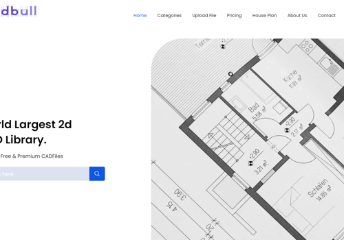 Web Design Package Example: 2D CAD Library
