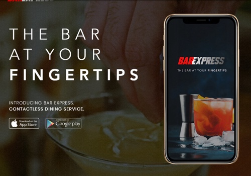 Branding Package Example: BarExpress - Contactless Dining Service