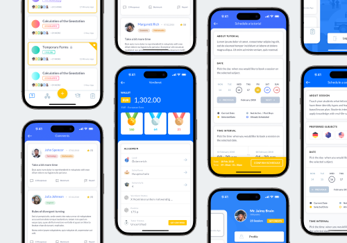 Other Design Package Example: Flashstudent - iOS Austria Education app