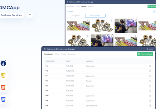 Web Development Package Example: Tablet App for Personnel Management