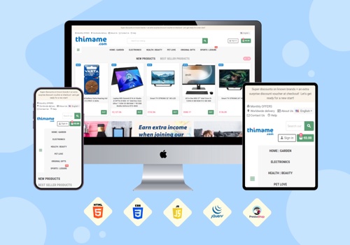 Web Development Package Example: Thimame