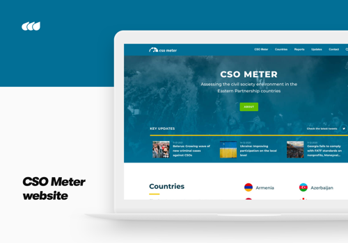 Web Development Package Example: CSO meter