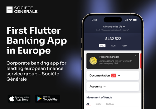 Mobile App Development Package Example: Banking App For Société Générale