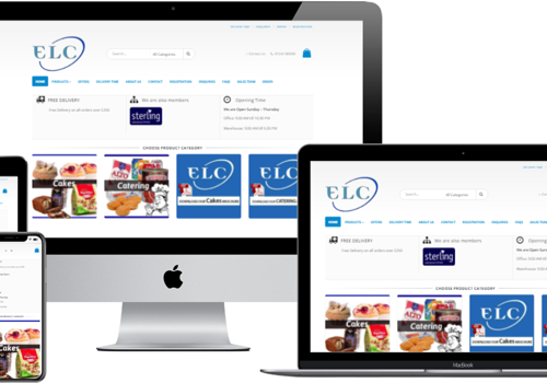 E-Commerce Development Package Example: Online Store For Catering