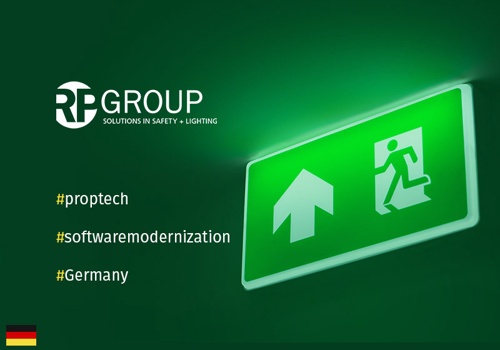 Custom Software Development Package Example: RP Group - a web app for managing safety lighting