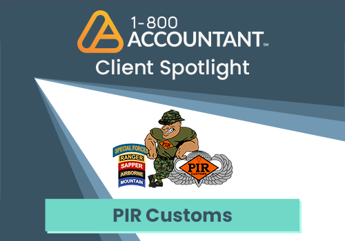 Accounting Package Example: How This Figure Maker Dolled up His Taxes