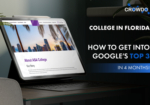 Search Engine Optimization Package Example: College in Florida. How to get into Google’s Top?