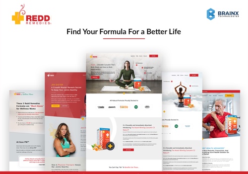 E-Commerce Development Package Example: Redd Remedies