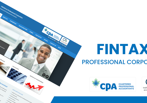 Web Development Package Example: FINTAX AJ Professional Corporation