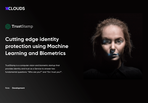 Web Development Package Example: TrustStamp - Cutting edge identity protection