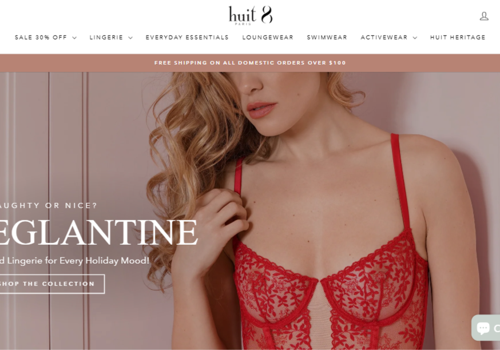 Web Design Package Example: HUIT.com