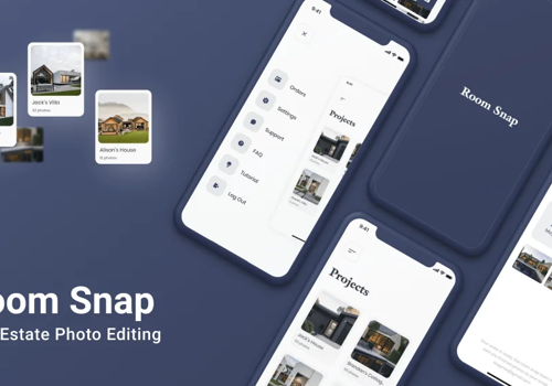 Mobile App Development Package Example: Room Snap