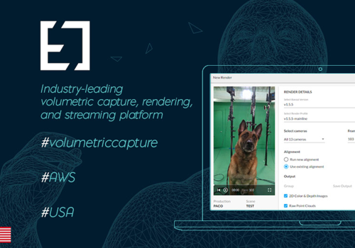Web Development Package Example: Evercoast - a 3D volumetric rendering platform