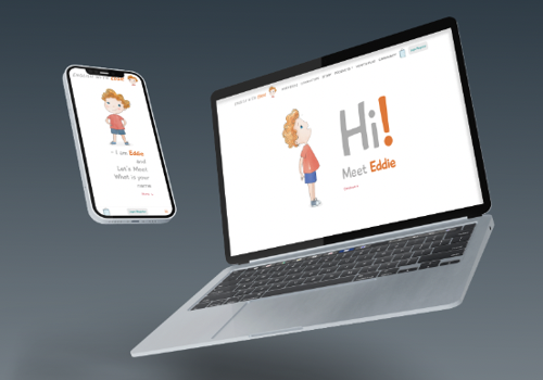 Web Design Package Example: English With Eddie / Concept Web Design