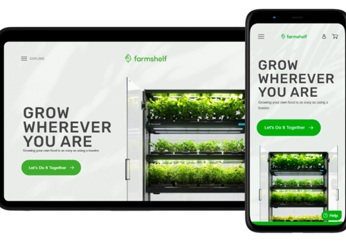 Web Development Package Example: Farmshelf Redesign + Custom App