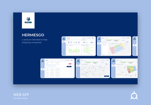 UX/UI Design Package Example: Parcel Delivery App