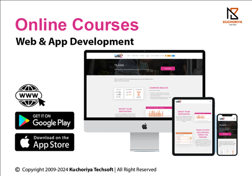 Mobile App Development Package Example: Online Courses