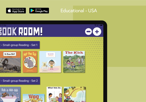 Mobile App Development Package Example: iPad eBook Reader for Schools - 508 Compliant