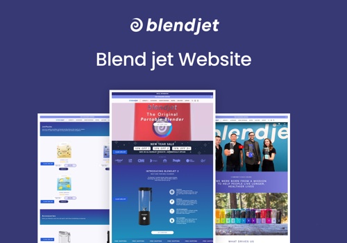 Web Development Package Example: Blend Jet