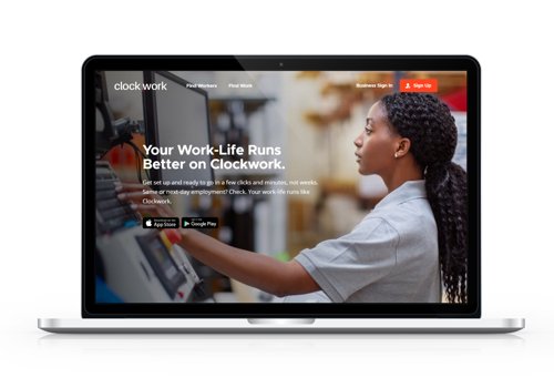 Web Development Package Example: Clock.work