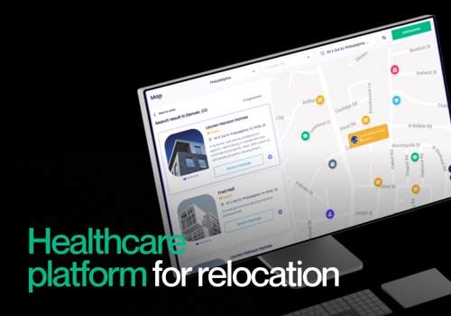 Web Development Package Example: Healthcare platform for relocation