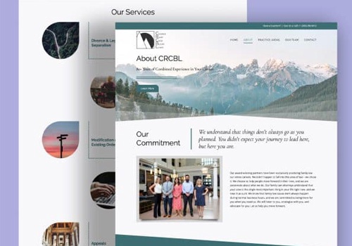 Web Design Package Example: CRCBL Law Firm Website Design