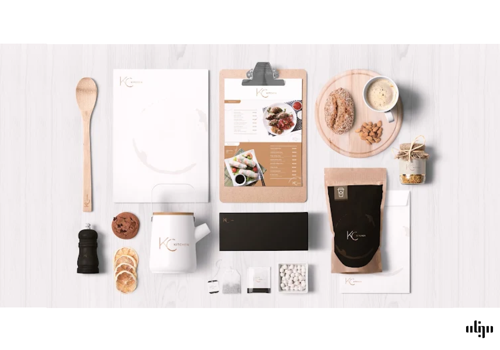 Branding Package Example: KC Kitchen Packaging and Print Design