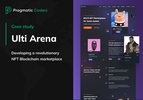 Custom Software Development Package Example: Launching an Innovative NFT Blockchain Marketplace