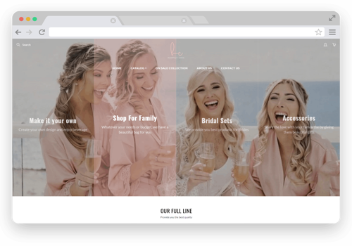 E-Commerce Development Package Example: Happily Chic