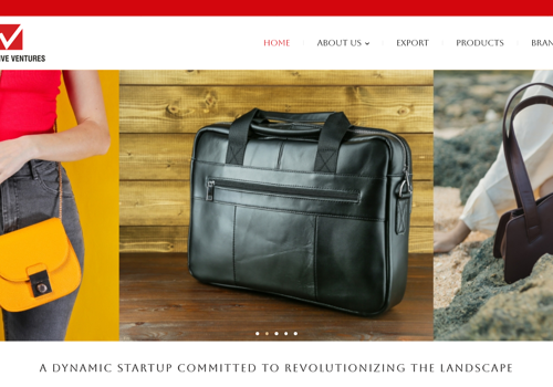 UX/UI Design Package Example: B2B Export Business for International Market