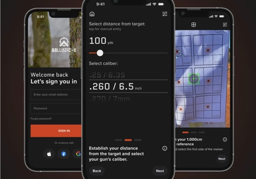 Mobile App Development Package Example: Ballistic-x