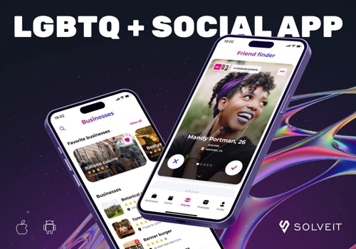 Mobile App Development Package Example: LGBTQ+ Social Media App