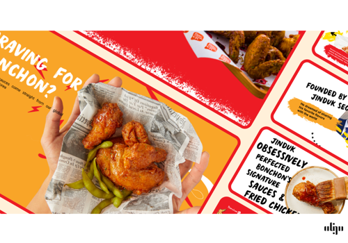 Web Design Package Example: Bonchon  Web  Design & Development